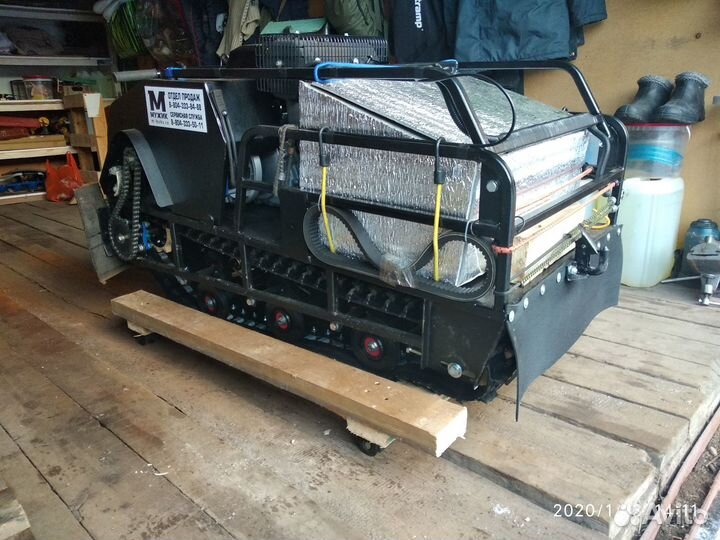 Мотобуксировщик мужик М600 17л.с