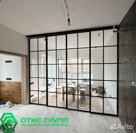 Межкомнатные перегородки / Раздвижные перегородки