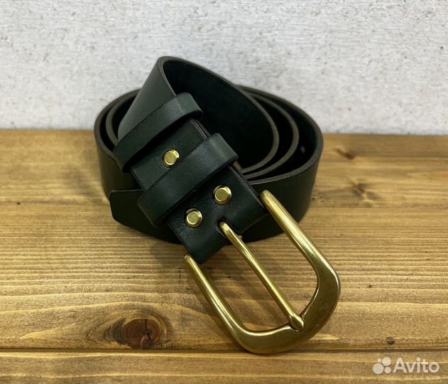 Кожаные ремни, ручная работа