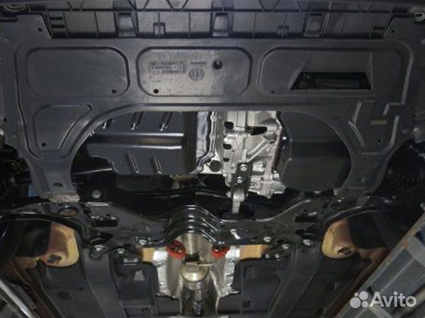 Защита картера двигателя и кпп Seat Ibiza IV Resty