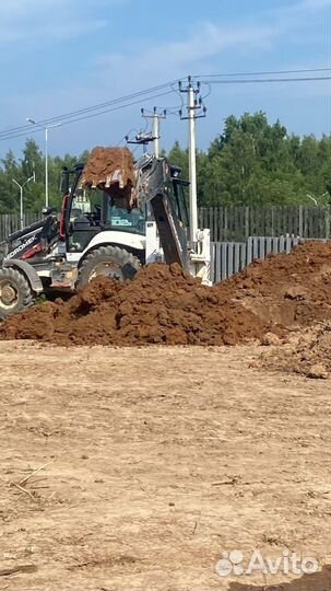 Аренда, услуги,экскаватора погрузчика