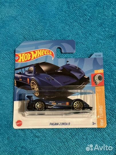 Hot wheels 1:64 pagani zonda
