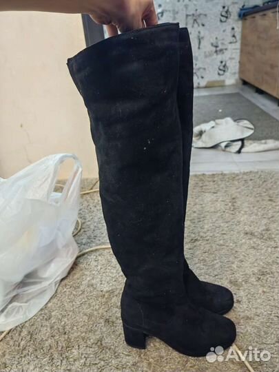 Сапоги ботфорты 38 размер