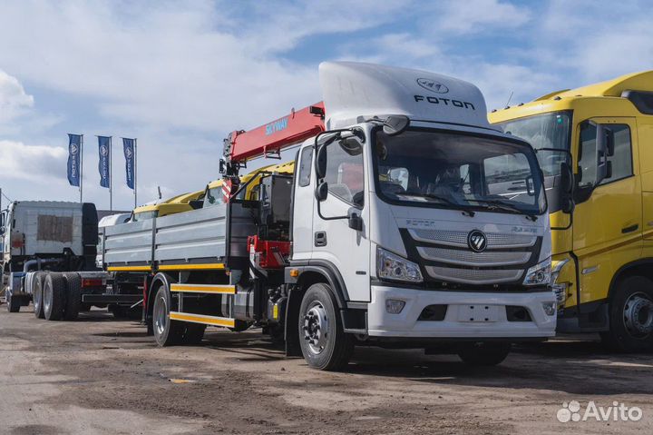 Foton S120 с КМУ, 2024