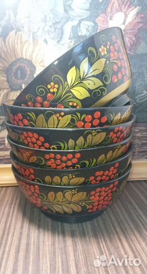 Посуда хохлома СССР
