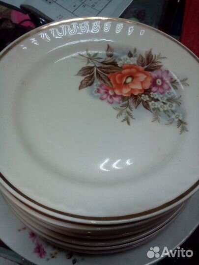 Тарелки, вазы графины СССР