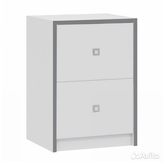 Тумба 24.3 Дельта-Сильвер салатовый