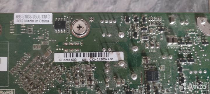 Видеокарта nVidia Quadro 600
