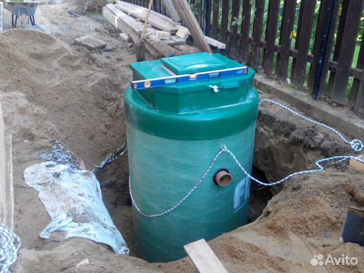 Септик эко Биодека 8 с переливом