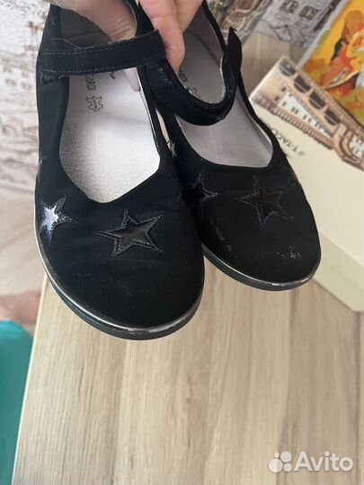Туфли школьные 35 размер