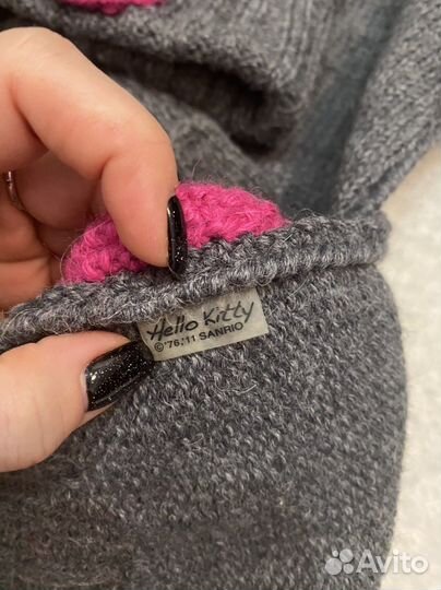 Комплект шапка, шарф, перчатки Hello Kitty