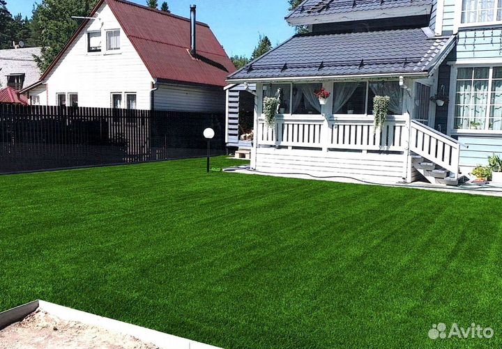 Рулонный газон