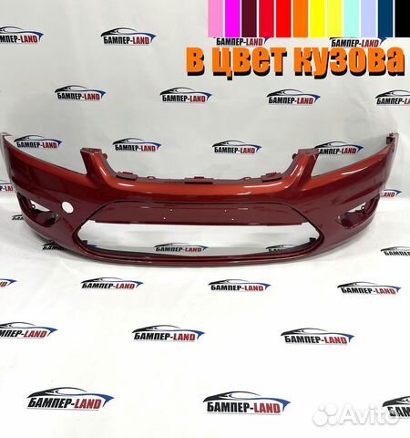 Бампер передний Ford Focus 2 2008 новый любой цвет