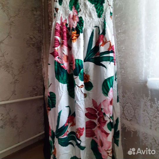 Платье летнее белое