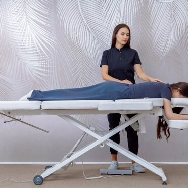 Массажная кушетка-стол К3 с 2-мя электроприводами / Гарантия от производителя