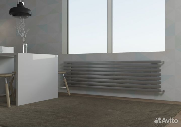 Радиатор стальной трубчатый Q40 1500 H -4 секц