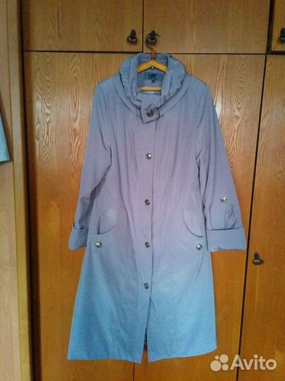 Плащ утепленный женский 50