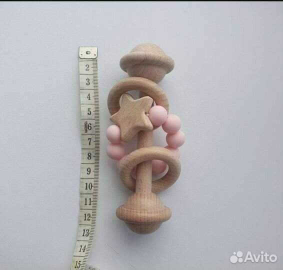 Погремушки-грызунки, Бизикубик, Игрушка-подвеска