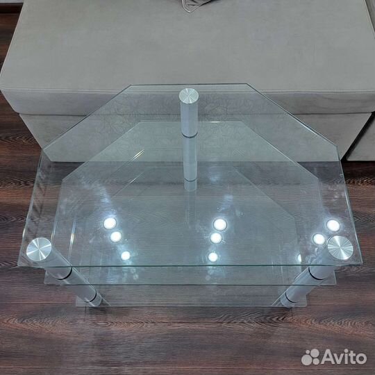 Стол стеклянный (тумба под телевизор)