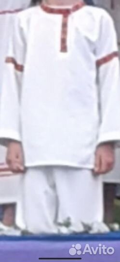 Рубашка для мальчика 128