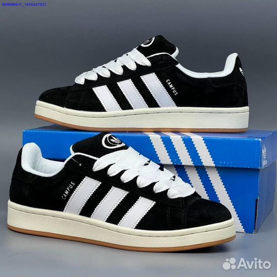 Кроссовки Adidas Campus 00 Black (Арт.11807)