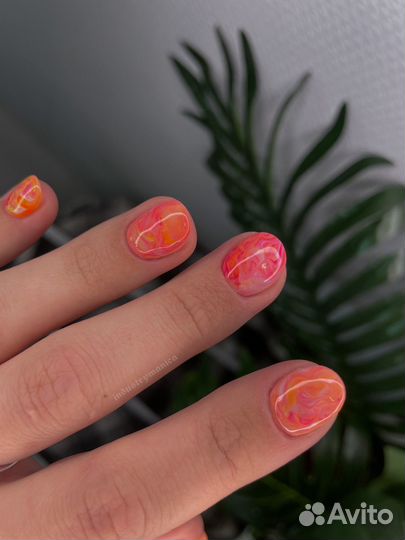 Мужской маникюр с покрытием