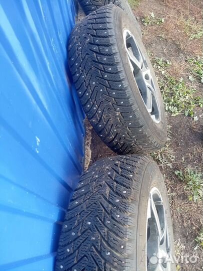 Зимние шины с литыми дисками r15