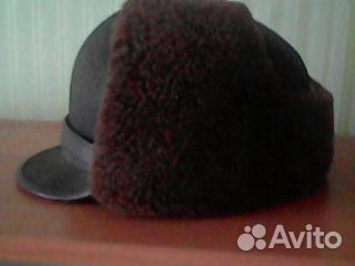 Шапка-ушанка мужская
