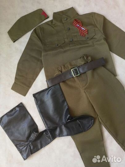 Прокат Детская военная форма для мальчика