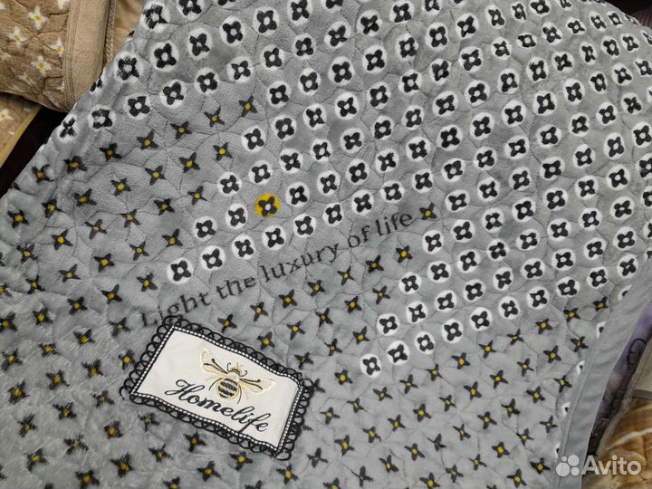 Покрывало Луи Витон Велюр
