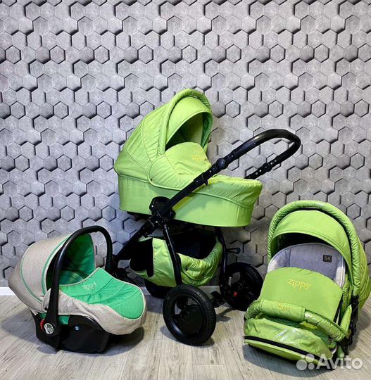 Коляска 3/1 Zippy Sport (Отл.сост) Доставка