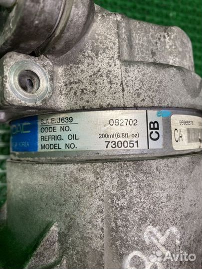 Компрессор кондиционера Лачетти 1.6л