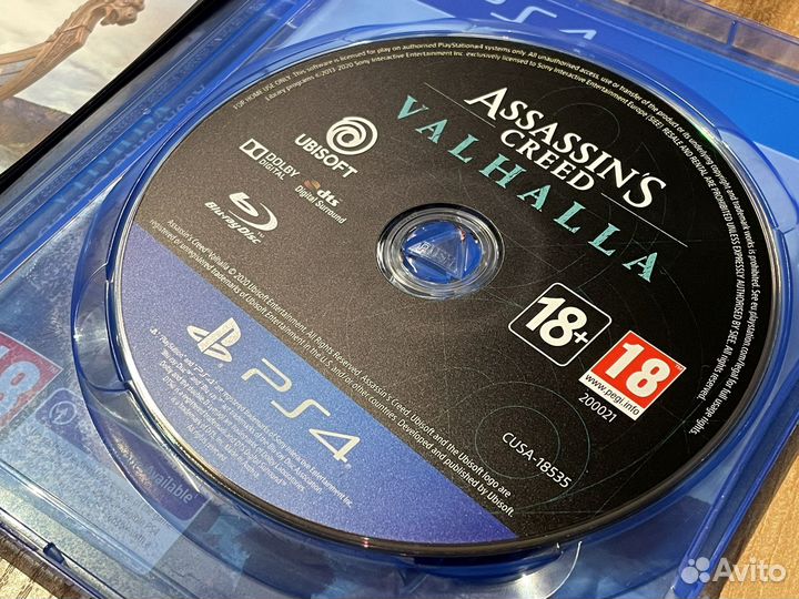 Assassins creed Valhalla PS4 (Диск)