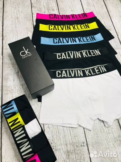 Calvin klein Трусы мужские боксеры хлопок