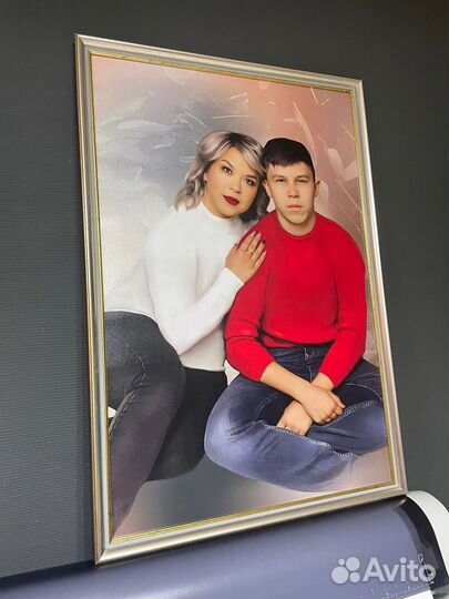 Портрет на холсте