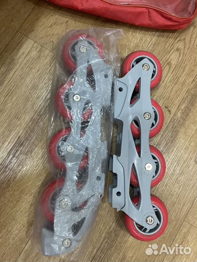 Роликовые коньки детские раздвижные