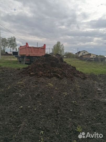 Навоз коровий, Конский доставка самосвалом