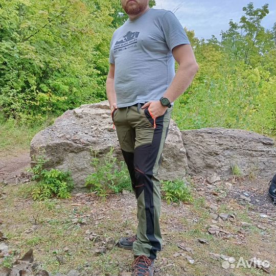 Лёгкие мужские штаны для туризма и рыбалки