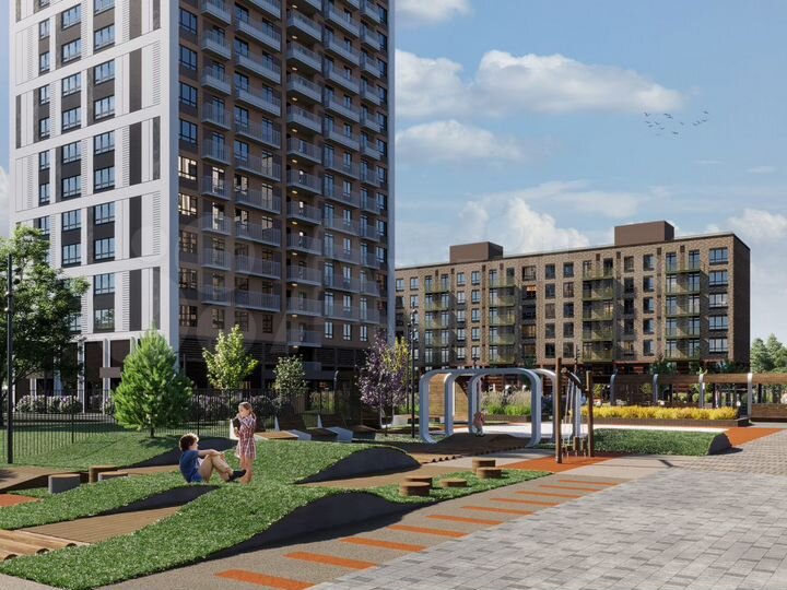 4-к. квартира, 91,5 м², 6/9 эт.