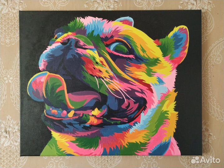 Готовая картина по номерам