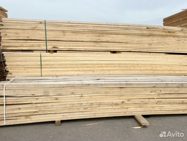 Доска обрезная 40х100х6000мм от производителя