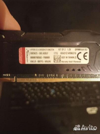 Оперативная память ddr4 16gb, hyperx fury 4 16gb