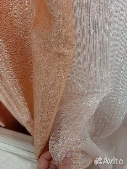 Шторы и тюль комплект новые