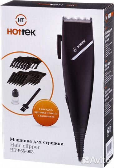 Машинка для стрижки Hottek HT-965-003