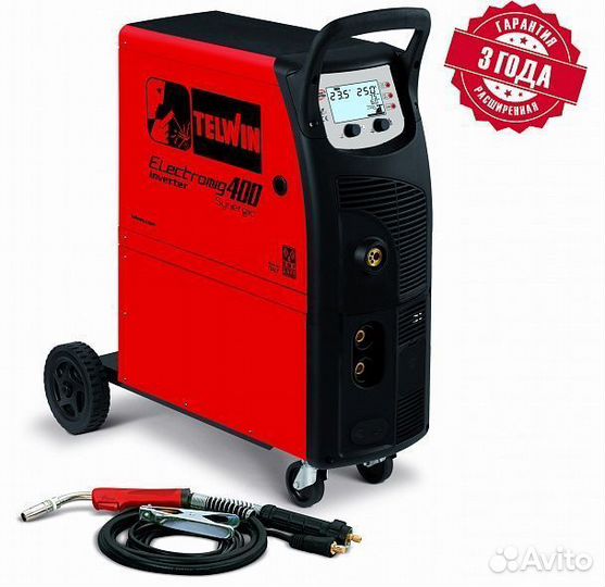 Сварочный ПОЛУАВТОМАТ telwin electromig 400