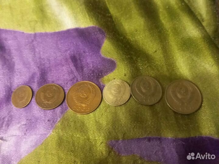 Набор копеек СССР