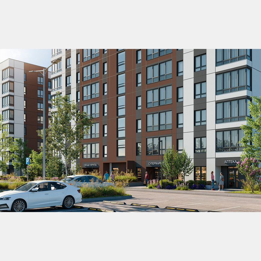 1-к. квартира, 36,7 м², 7/8 эт.