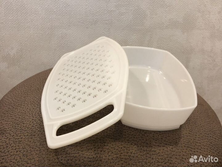 Терка двусторонняя с контейнером