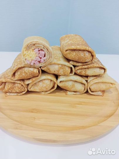 Блины фаршированные