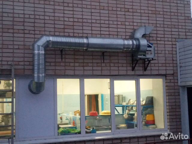 Монтаж систем вентиляции/Очистка